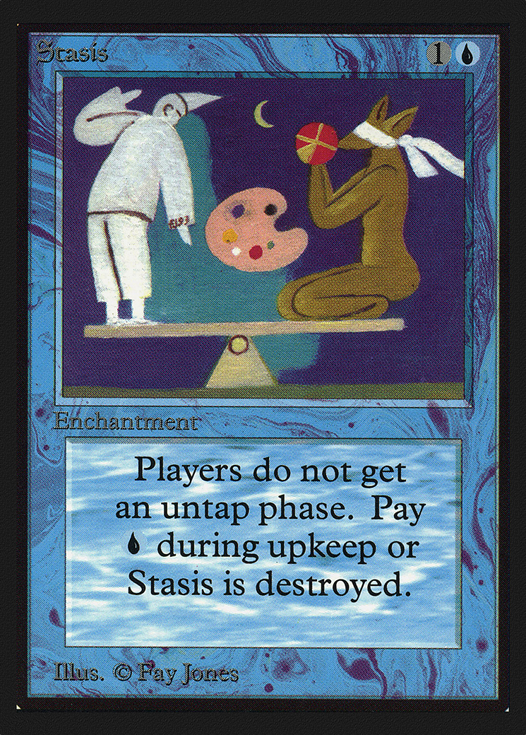 Stasis (CEI-081) - Intl. Collectors' Edition - Premium MTG Single from Wizards of the Coast - Just $6.89! Shop now at Game Crave Tournament Store