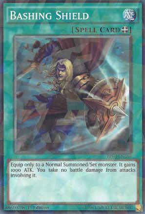 Bashing Shield (Shatterfoil) (BP03-EN186) - Battle Pack 3: Monster League 1st Edition - Premium Yugioh Single from Konami - Just $1.36! Shop now at Game Crave Tournament Store