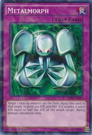 Metalmorph (Shatterfoil) (BP03-EN189) - Battle Pack 3: Monster League 1st Edition - Premium Yugioh Single from Konami - Just $0.58! Shop now at Game Crave Tournament Store