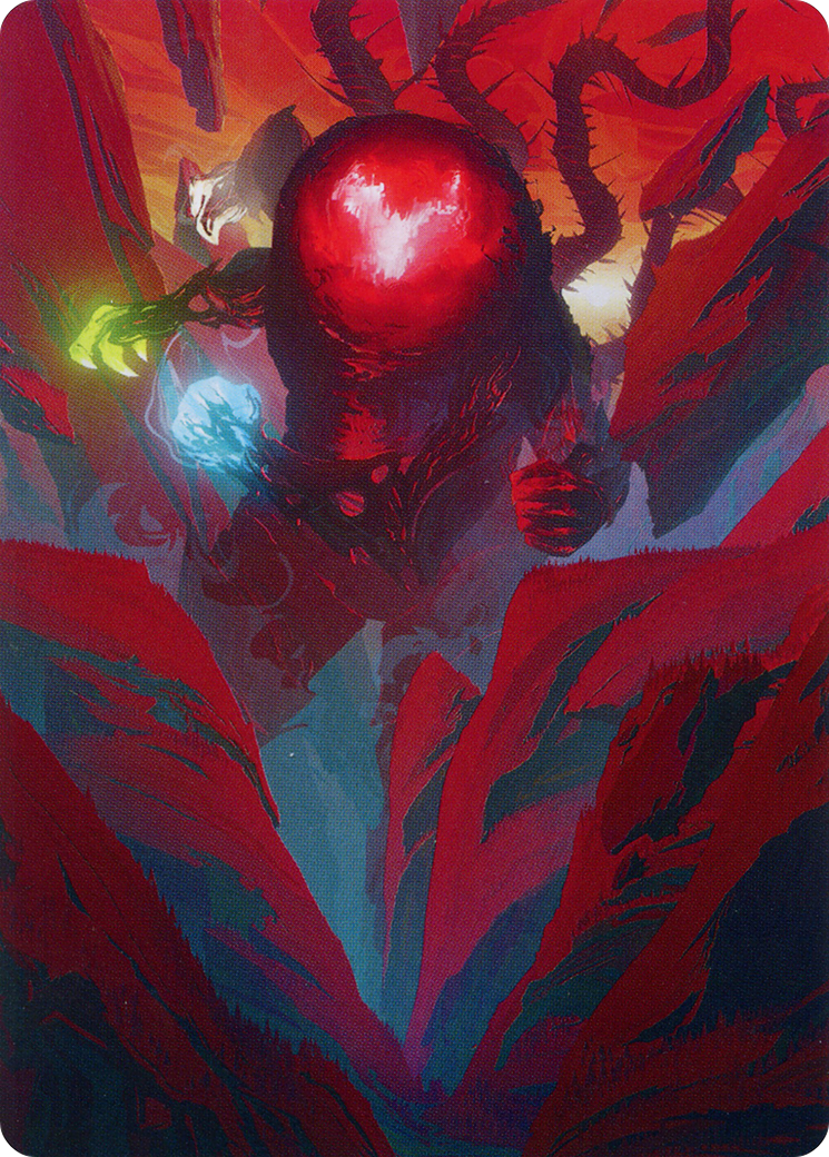 Omnath, Locus of All // Omnath, Locus of All (AMOM-062) - March of the Machine Art Series (Borderless) - Premium MTG Single from Wizards of the Coast - Just $0! Shop now at Game Crave Tournament Store