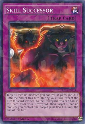 Skill Successor (Shatterfoil) (BP03-EN214) - Battle Pack 3: Monster League 1st Edition - Premium Yugioh Single from Konami - Just $0.08! Shop now at Game Crave Tournament Store