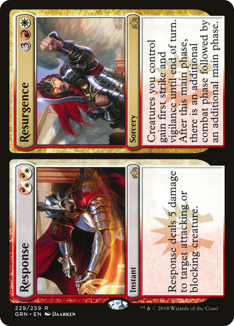 Response // Resurgence (GRN-229) - Guilds of Ravnica - Premium MTG Single from Wizards of the Coast - Just $0.08! Shop now at Game Crave Tournament Store