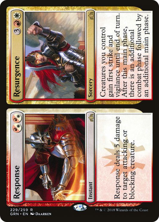 Response // Resurgence (GRN-229) - Guilds of Ravnica - Premium MTG Single from Wizards of the Coast - Just $0.08! Shop now at Game Crave Tournament Store