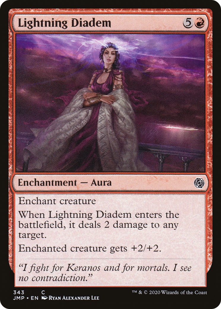 Lightning Diadem (JMP-343) - Jumpstart - Premium MTG Single from Wizards of the Coast - Just $0.25! Shop now at Game Crave Tournament Store