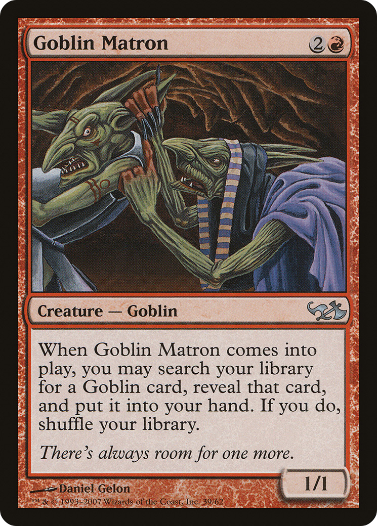Goblin Matron (DD1-039) - Duel Decks: Elves vs. Goblins - Premium MTG Single from Wizards of the Coast - Just $0.25! Shop now at Game Crave Tournament Store
