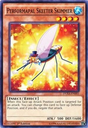 Performapal Skeeter Skimmer (DUEA-EN005) - Duelist Alliance Unlimited - Premium Yugioh Single from Konami - Just $0.25! Shop now at Game Crave Tournament Store