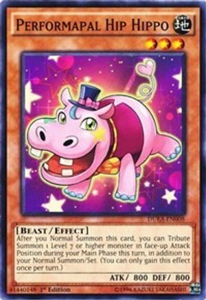 Performapal Hip Hippo (DUEA-EN008) - Duelist Alliance 1st Edition - Premium Yugioh Single from Konami - Just $0.25! Shop now at Game Crave Tournament Store