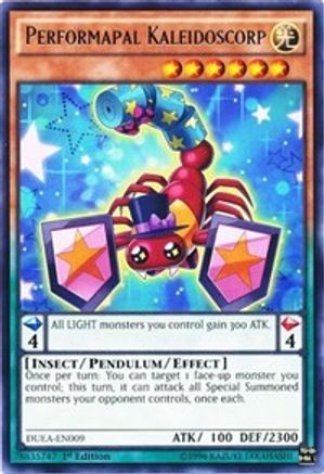 Performapal Kaleidoscorp (DUEA-EN009) - Duelist Alliance 1st Edition - Premium Yugioh Single from Konami - Just $0.25! Shop now at Game Crave Tournament Store