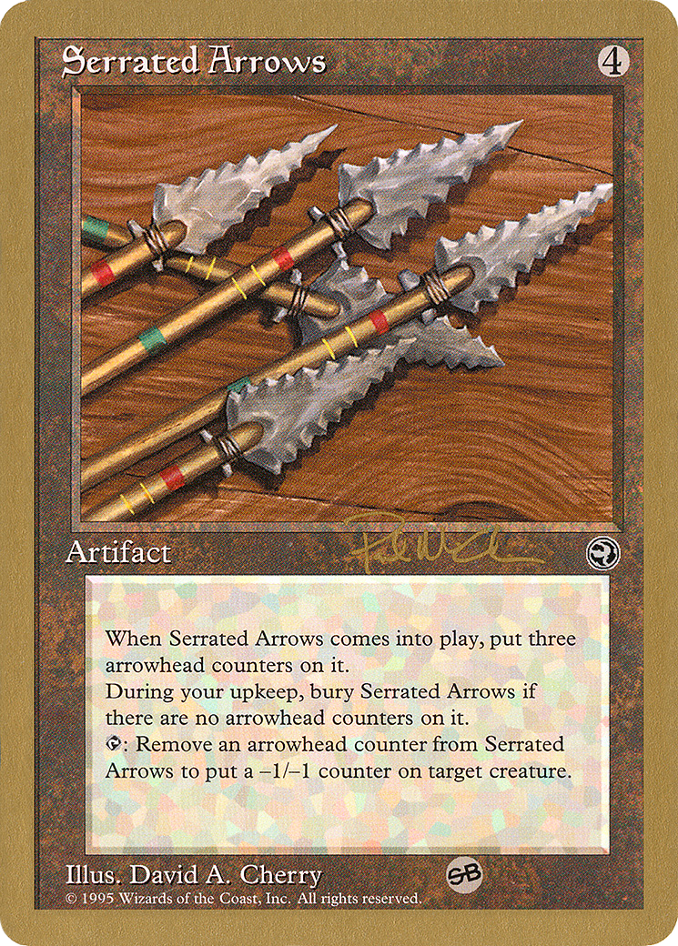 Serrated Arrows (WC97-PM110SB) - World Championship Decks 1997 - Premium MTG Single from Wizards of the Coast - Just $0.24! Shop now at Game Crave Tournament Store