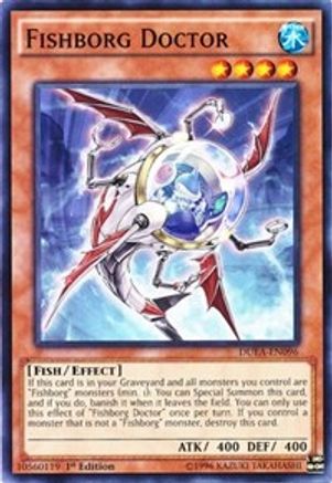 Fishborg Doctor (DUEA-EN096) - Duelist Alliance Unlimited - Premium Yugioh Single from Konami - Just $0.25! Shop now at Game Crave Tournament Store