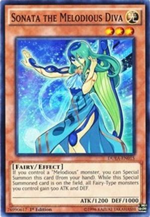 Sonata the Melodious Diva (DUEA-EN015) - Duelist Alliance 1st Edition - Premium Yugioh Single from Konami - Just $1.86! Shop now at Game Crave Tournament Store