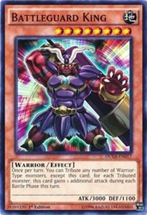 Battleguard King (DUEA-EN017) - Duelist Alliance Unlimited - Premium Yugioh Single from Konami - Just $0.25! Shop now at Game Crave Tournament Store