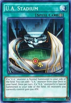 U.A. Stadium (DUEA-EN089) - Duelist Alliance Unlimited - Premium Yugioh Single from Konami - Just $0.25! Shop now at Game Crave Tournament Store