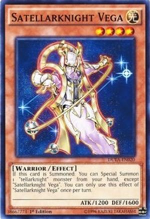Satellarknight Vega (DUEA-EN020) - Duelist Alliance Unlimited - Premium Yugioh Single from Konami - Just $0.25! Shop now at Game Crave Tournament Store