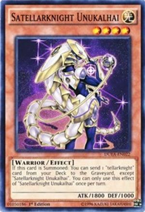 Satellarknight Unukalhai (DUEA-EN022) - Duelist Alliance 1st Edition - Premium Yugioh Single from Konami - Just $0.25! Shop now at Game Crave Tournament Store