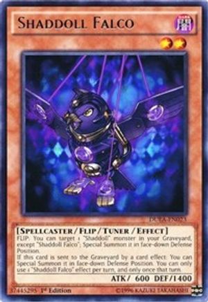 Shaddoll Falco (DUEA-EN023) - Duelist Alliance Unlimited - Premium Yugioh Single from Konami - Just $0.25! Shop now at Game Crave Tournament Store