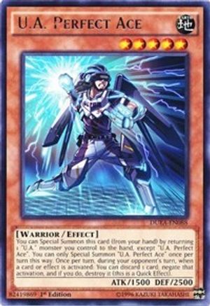 U.A. Perfect Ace (DUEA-EN088) - Duelist Alliance 1st Edition - Premium Yugioh Single from Konami - Just $0.37! Shop now at Game Crave Tournament Store