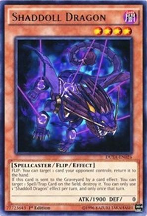 Shaddoll Dragon (DUEA-EN026) - Duelist Alliance Unlimited - Premium Yugioh Single from Konami - Just $0.37! Shop now at Game Crave Tournament Store