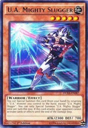U.A. Mighty Slugger (DUEA-EN087) - Duelist Alliance Unlimited - Premium Yugioh Single from Konami - Just $0.26! Shop now at Game Crave Tournament Store