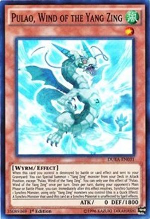 Pulao, Wind of the Yang Zing (DUEA-EN031) - Duelist Alliance Unlimited - Premium Yugioh Single from Konami - Just $0.25! Shop now at Game Crave Tournament Store