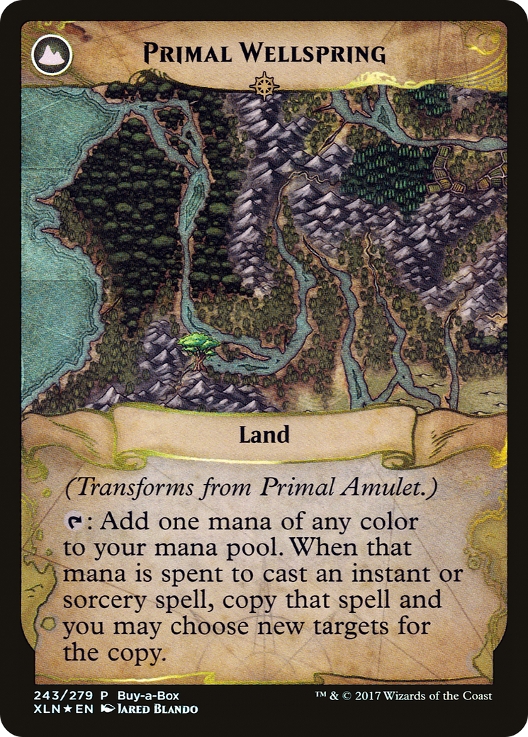 Primal Amulet // Primal Wellspring (PXTC-243) - XLN Treasure Chest: (compasslanddfc) Foil - Premium MTG Single from Wizards of the Coast - Just $4.85! Shop now at Game Crave Tournament Store