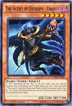 The Agent of Entropy - Uranus (DUEA-EN036) - Duelist Alliance Unlimited - Premium Yugioh Single from Konami - Just $0.25! Shop now at Game Crave Tournament Store