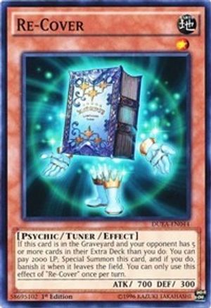 Re-Cover (DUEA-EN044) - Duelist Alliance Unlimited - Premium Yugioh Single from Konami - Just $0.25! Shop now at Game Crave Tournament Store