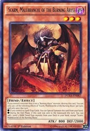 Scarm, Malebranche of the Burning Abyss (DUEA-EN082) - Duelist Alliance 1st Edition - Premium Yugioh Single from Konami - Just $0.42! Shop now at Game Crave Tournament Store