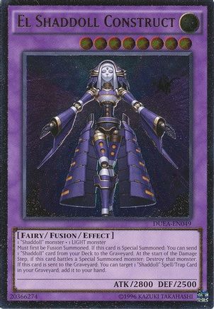 El Shaddoll Construct (UTR) (DUEA-EN049) - Duelist Alliance 1st Edition - Premium Yugioh Single from Konami - Just $26.70! Shop now at Game Crave Tournament Store