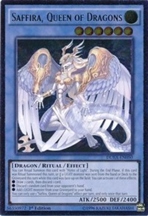 Saffira, Queen of Dragons (UTR) (DUEA-EN050) - Duelist Alliance 1st Edition - Premium Yugioh Single from Konami - Just $4.58! Shop now at Game Crave Tournament Store