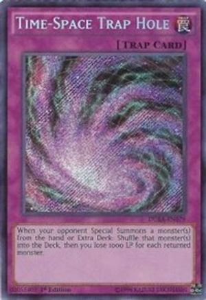 Time-Space Trap Hole (DUEA-EN079) - Duelist Alliance 1st Edition - Premium Yugioh Single from Konami - Just $2.13! Shop now at Game Crave Tournament Store