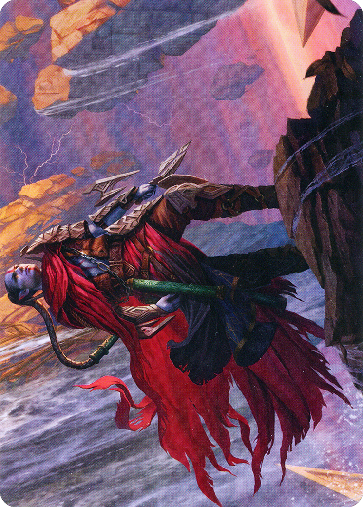 Anowon, the Ruin Thief // Anowon, the Ruin Thief (AZNR-075) - Zendikar Rising Art Series (Borderless) Foil - Premium MTG Single from Wizards of the Coast - Just $0! Shop now at Game Crave Tournament Store