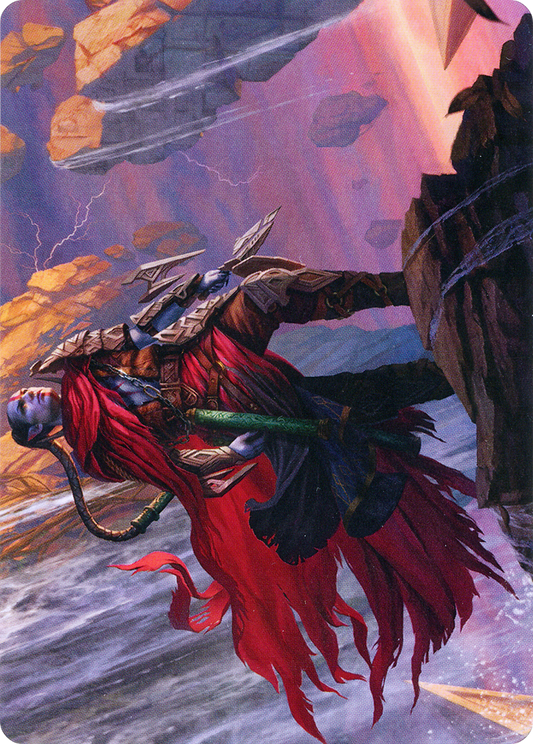 Anowon, the Ruin Thief // Anowon, the Ruin Thief (AZNR-075) - Zendikar Rising Art Series (Borderless) Foil - Premium MTG Single from Wizards of the Coast - Just $0! Shop now at Game Crave Tournament Store