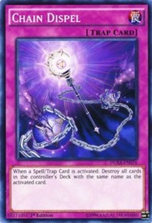 Chain Dispel (DUEA-EN076) - Duelist Alliance 1st Edition - Premium Yugioh Single from Konami - Just $0.25! Shop now at Game Crave Tournament Store