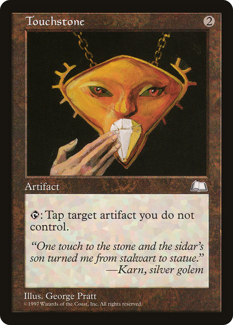 Touchstone (WTH-161) - Weatherlight - Premium MTG Single from Wizards of the Coast - Just $0.08! Shop now at Game Crave Tournament Store
