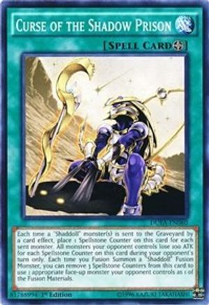 Curse of the Shadow Prison (DUEA-EN060) - Duelist Alliance 1st Edition - Premium Yugioh Single from Konami - Just $0.25! Shop now at Game Crave Tournament Store