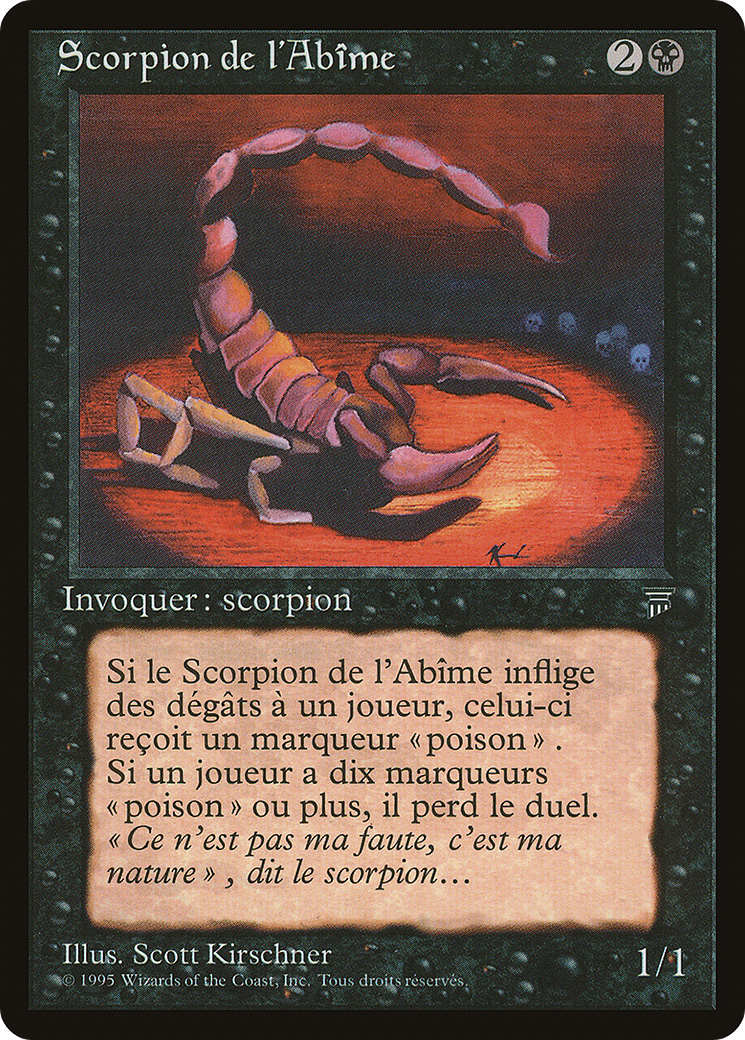 Pit Scorpion (REN-063) - Renaissance - Premium MTG Single from Wizards of the Coast - Just $0! Shop now at Game Crave Tournament Store