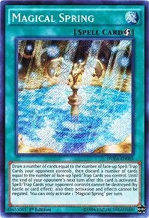 Magical Spring (DUEA-EN065) - Duelist Alliance Unlimited - Premium Yugioh Single from Konami - Just $1.27! Shop now at Game Crave Tournament Store