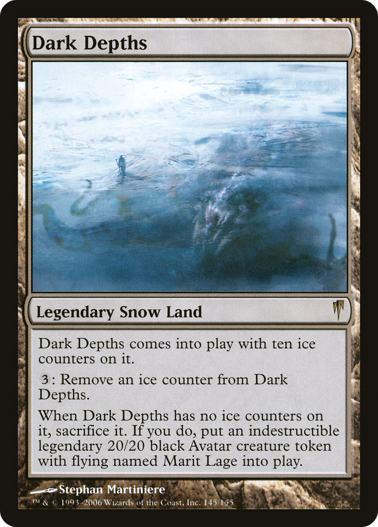 Dark Depths (CSP-145) - Coldsnap - Premium MTG Single from Wizards of the Coast - Just $1.86! Shop now at Game Crave Tournament Store