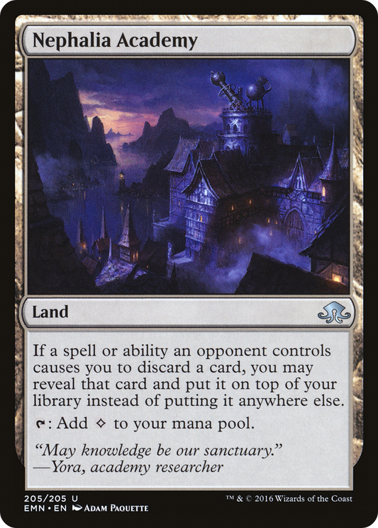 Nephalia Academy (EMN-205) - Eldritch Moon - Premium MTG Single from Wizards of the Coast - Just $0.08! Shop now at Game Crave Tournament Store