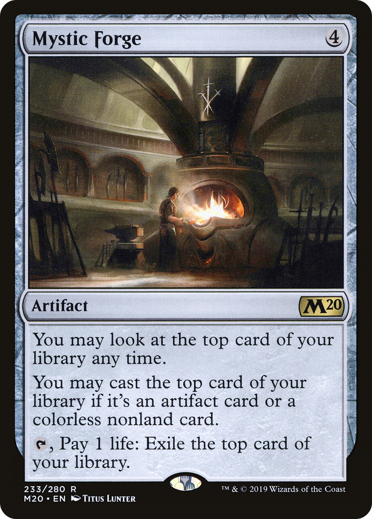Mystic Forge (M20-233) - Core Set 2020 Foil - Premium MTG Single from Wizards of the Coast - Just $0.78! Shop now at Game Crave Tournament Store