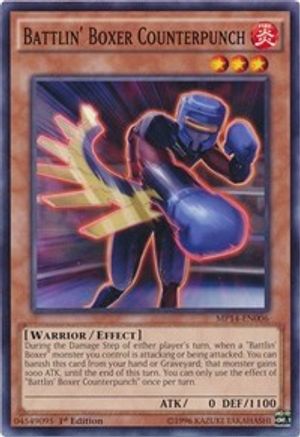 Battlin' Boxer Counterpunch (MP14-EN006) - 2014 Mega-Tins Mega Pack 1st Edition - Premium Yugioh Single from Konami - Just $0.29! Shop now at Game Crave Tournament Store