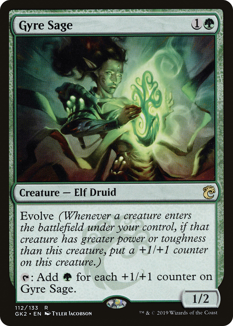 Gyre Sage (GK2-112) - RNA Guild Kit - Premium MTG Single from Wizards of the Coast - Just $0.94! Shop now at Game Crave Tournament Store