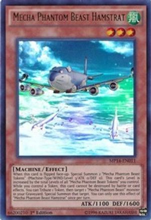Mecha Phantom Beast Hamstrat (MP14-EN011) - 2014 Mega-Tins Mega Pack 1st Edition - Premium Yugioh Single from Konami - Just $0.26! Shop now at Game Crave Tournament Store