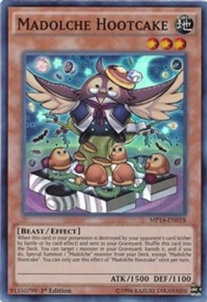 Madolche Hootcake (MP14-EN018) - 2014 Mega-Tins Mega Pack 1st Edition - Premium Yugioh Single from Konami - Just $3.99! Shop now at Game Crave Tournament Store