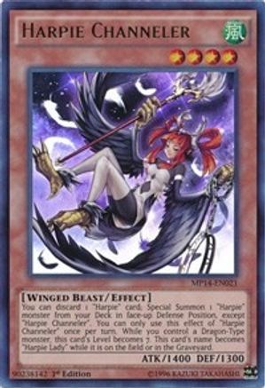 Harpie Channeler (MP14-EN021) - 2014 Mega-Tins Mega Pack Unlimited - Premium Yugioh Single from Konami - Just $2.20! Shop now at Game Crave Tournament Store