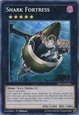 Shark Fortress (MP14-EN026) - 2014 Mega-Tins Mega Pack Unlimited - Premium Yugioh Single from Konami - Just $0.25! Shop now at Game Crave Tournament Store