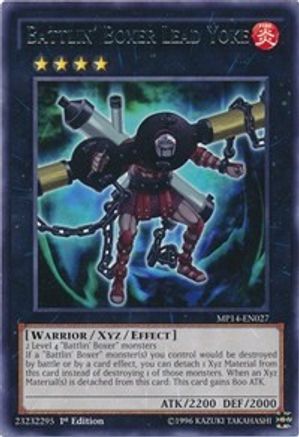 Battlin' Boxer Lead Yoke (MP14-EN027) - 2014 Mega-Tins Mega Pack 1st Edition - Premium Yugioh Single from Konami - Just $0.25! Shop now at Game Crave Tournament Store