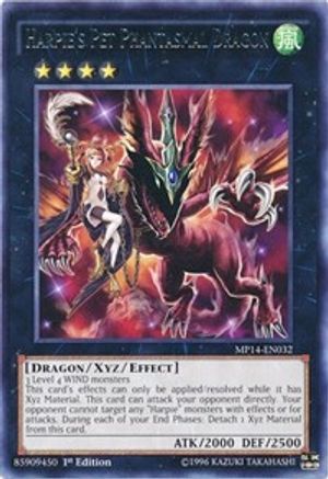 Harpie's Pet Phantasmal Dragon (MP14-EN032) - 2014 Mega-Tins Mega Pack Unlimited - Premium Yugioh Single from Konami - Just $4.40! Shop now at Game Crave Tournament Store