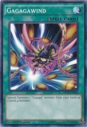 Gagagawind (MP14-EN034) - 2014 Mega-Tins Mega Pack 1st Edition - Premium Yugioh Single from Konami - Just $0.25! Shop now at Game Crave Tournament Store